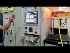 ISO5660 কোণ ক্যালোরিমিটার বিশ্লেষণ যন্ত্র তাপ নির্গমনের জন্য