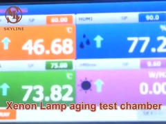 3KW 150l জেনন ল্যাম্প এজিং টেস্ট চেম্বার এয়ার কুলড