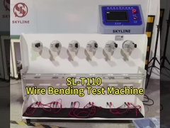 10 - 60/মিনিট ল্যাব টেস্টিং সরঞ্জাম স্বয়ংক্রিয় প্লাগ তারের বাঁক পরীক্ষা মেশিন