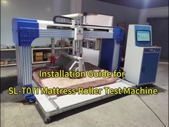 বিছানা গদি প্রান্ত স্থায়িত্ব পরীক্ষা মেশিন প্রান্ত স্থায়িত্ব পরীক্ষা EN 1725 1998