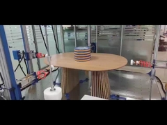 5 এয়ার সিলিন্ডার পিএলসি নিয়ন্ত্রণ আসবাবপত্র পরীক্ষার সরঞ্জাম, টেবিল আসবাবপত্র পরীক্ষার মেশিন