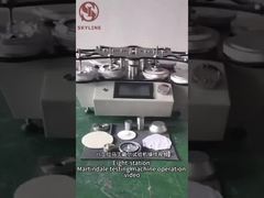 4 টেস্ট স্টেশন SATRA TM31 Martindale ঘর্ষণ পরীক্ষক 44mm ঘর্ষণ মাথা সঙ্গে