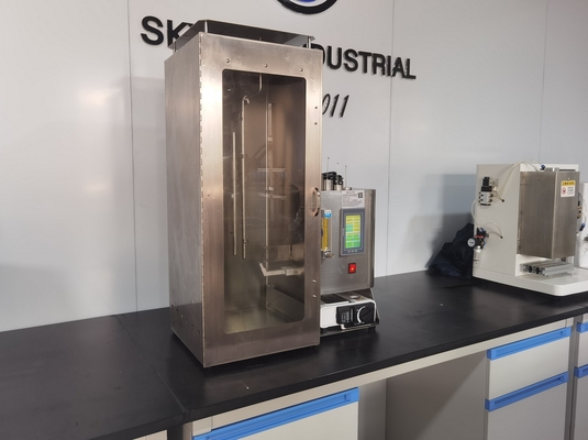 কেনা টেক্সটাইল কাপড় উল্লম্ব ফায়ার পরীক্ষার সরঞ্জাম অনলাইনে উৎপাদন