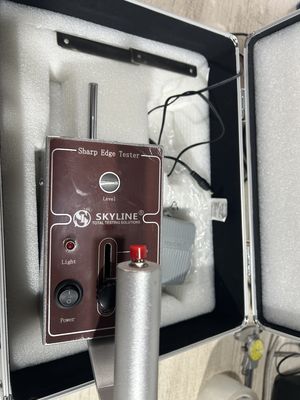 কেনা EN71-1 / ISO 8124-1 সঙ্গতিপূর্ণ ১.৩৫ পাউন্ড ধারালো প্রান্ত পরীক্ষা মেশিন, খেলনার নিরাপত্তার জন্য ২২০V বিদ্যুৎ সরবরাহ সহ অনলাইনে উৎপাদন