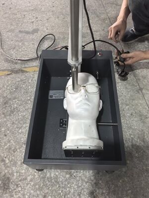 কেনা গ্লাস লেন্স ইমপ্যাক্ট টেস্টার সঙ্গে 16mm ইস্পাত বল 1.27M উচ্চতা এবং ANSI Z87.1 সম্মতি অনলাইনে উৎপাদন