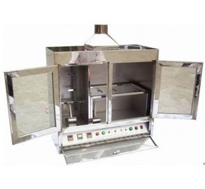 কেনা ফায়ার টেস্টিং যন্ত্রপাতি তারের এবং কেবল উল্লম্ব অনুভূমিক বার্ন টেস্ট মেশিন অনলাইনে উৎপাদন