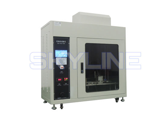 ইলেকট্রনিক টেস্টিং সরঞ্জাম টাচ স্ক্রিন IEC60695 গ্লু ওয়্যার পরীক্ষক