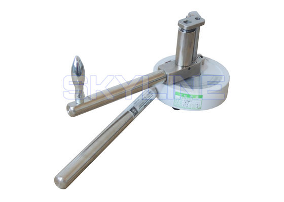 কেনা চামড়া এবং পাদুকা পরীক্ষা সরঞ্জাম স্টিল হুক নমন পরীক্ষক অনলাইনে উৎপাদন