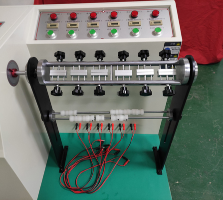 UL 87 AC220V 60Hz ওয়্যার বেন্ডিং টেস্ট মেশিন বেন্ডিং অ্যাঙ্গেল 10 - 180° অ্যাডজাস্টেবল