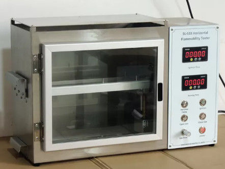 ভালো দাম আইএসও ৩৭৯৫ এএসটিএম ডি৫১৩২ অনুভূমিক জ্বলনযোগ্যতা পরীক্ষার সরঞ্জাম টেক্সটাইল অনুভূমিক জ্বলনযোগ্যতা পরীক্ষার সরঞ্জাম অনলাইন