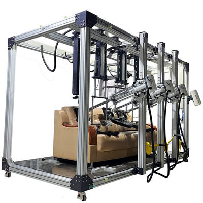 ভালো দাম EN 4875/BIFMA X5.4/EN 1728 তিন আসনের সোফা স্থায়িত্ব পরীক্ষক সোফা ক্লান্তি পরীক্ষার মেশিন অনলাইন