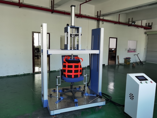 ভালো দাম বিআইএফএমএ ৫.১ আসবাবপত্র পরীক্ষার সরঞ্জাম / অফিস চেয়ার সিট ইমপ্যাক্ট টেস্টিং মেশিন / সিট ইমপ্যাক্ট স্থায়িত্ব পরীক্ষক অনলাইন