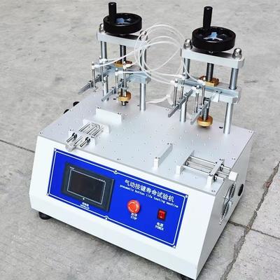 ভালো দাম ৮টি টেস্ট স্টেশন নিউমেটিক বাটন লাইফ টেস্টিং মেশিন, টাচ স্ক্রিন নিয়ন্ত্রণ এবং নিয়মিত টেস্ট গতি সহ অনলাইন