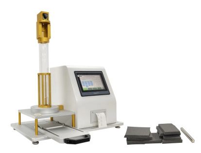 ভালো দাম ISO 8307 Spong & Foam Ball Rebound Tester with 460mm or 500mm Drop Height and 16.8g Steel Ball for Accurate Rebound Rate Measurement অনলাইন