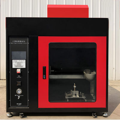 ভালো দাম দাহ্যতা পরীক্ষার সরঞ্জাম মাস্ক শিখা retardant পরীক্ষক অনলাইন