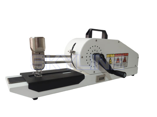 ভালো দাম টেক্সটাইল টেস্টিং সরঞ্জাম ফ্যাব্রিক Colorfastness ম্যানুয়াল CrockMeter AATCC পরীক্ষার পদ্ধতি 8 অনলাইন